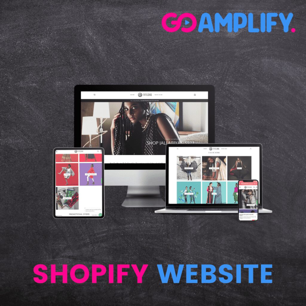 Ninousha Fashion Shopify Website